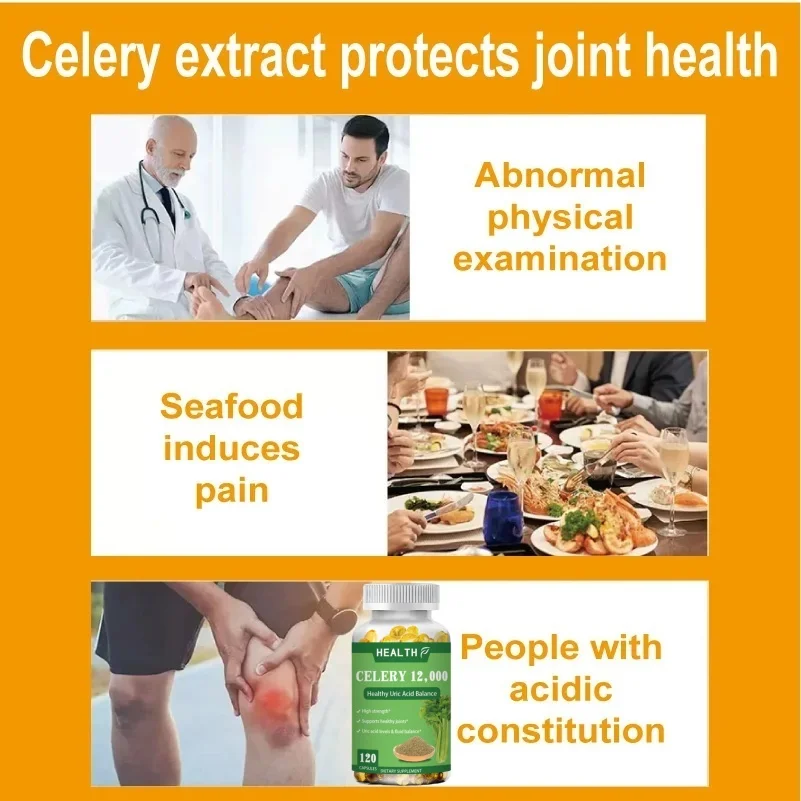 Natural Factor Celery Seed Extract, Herbal Supplement For Healthy Circulatory System, 120 Pills