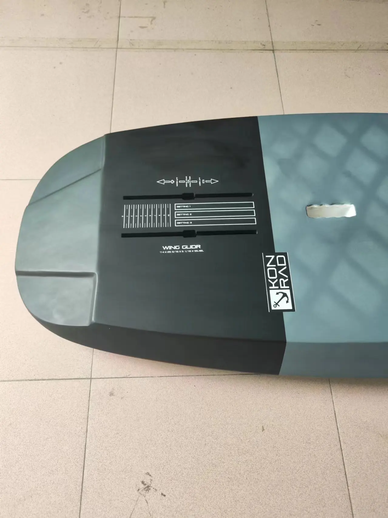 OEM Carbon Fiber EPS PVC Reinforced Kite Foil Board Enhanced Surfing Hydrofoil Board Wingfoil Surfboard