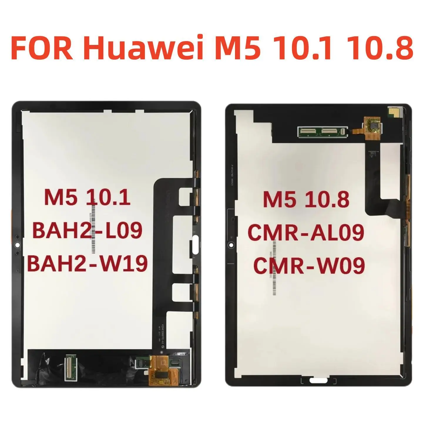 

10.1" For Huawei MediaPad M5 Lite LTE 10 BAH2-L09 BAH2-W19 Touch Screen Digitizer With Lcd Display Assembly 100%Tested