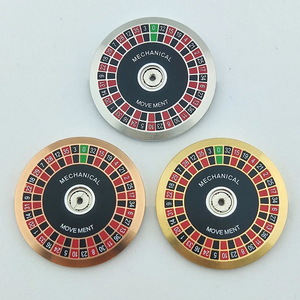 Rotore dell'orologio NH35 Rotore di rotazione personalizzato in metallo adatto per la sostituzione delle parti dell'orologio con movimento NH35/36/38/39/34/70