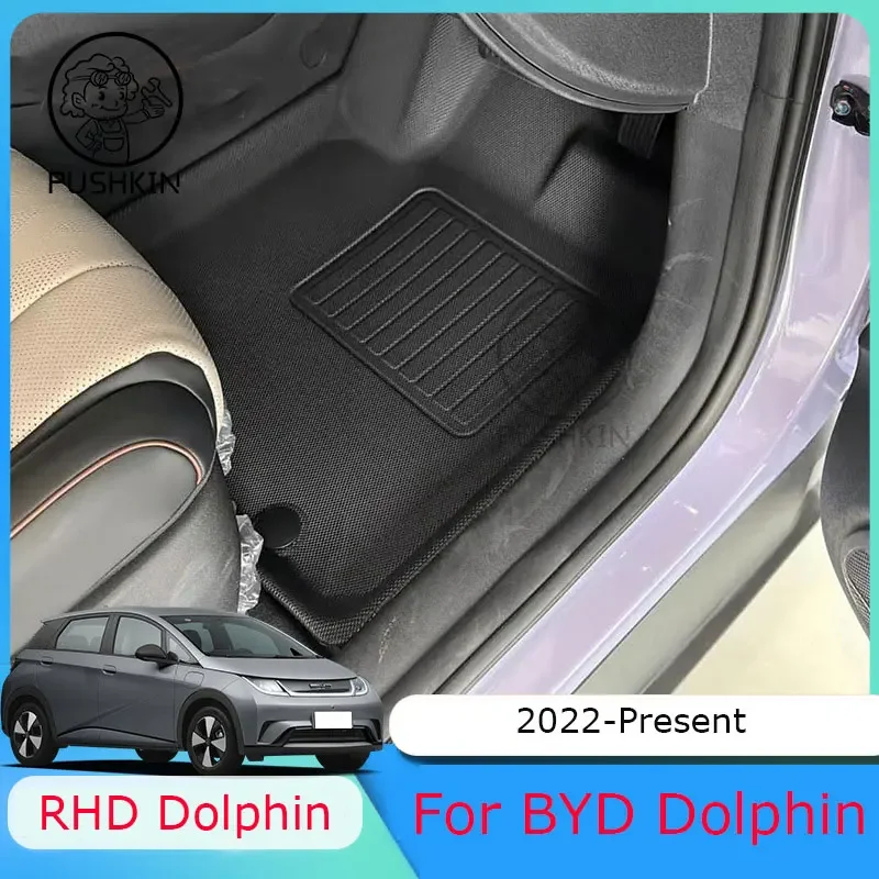 

Custom Fit Car Interior Accessories XPE Floor Mat for For BYD Dolphin 2022 2023 for NZ AU TH JP Right Hand Drive