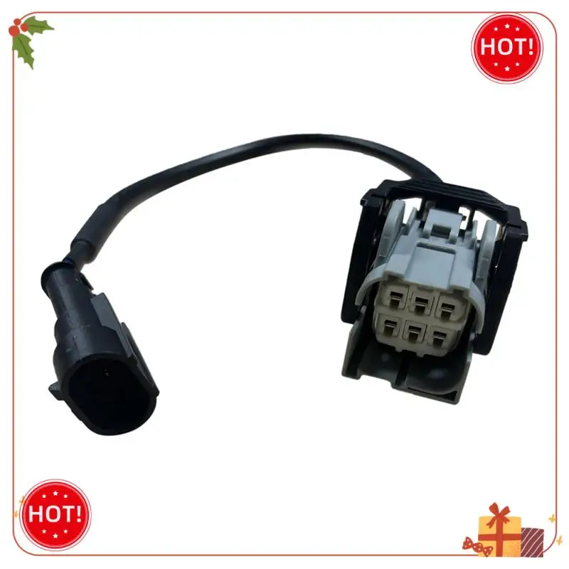 Enchufe de inyector inteligente duradero de 6 pines para adaptador de Cable de enchufe de inyector 23670-11030