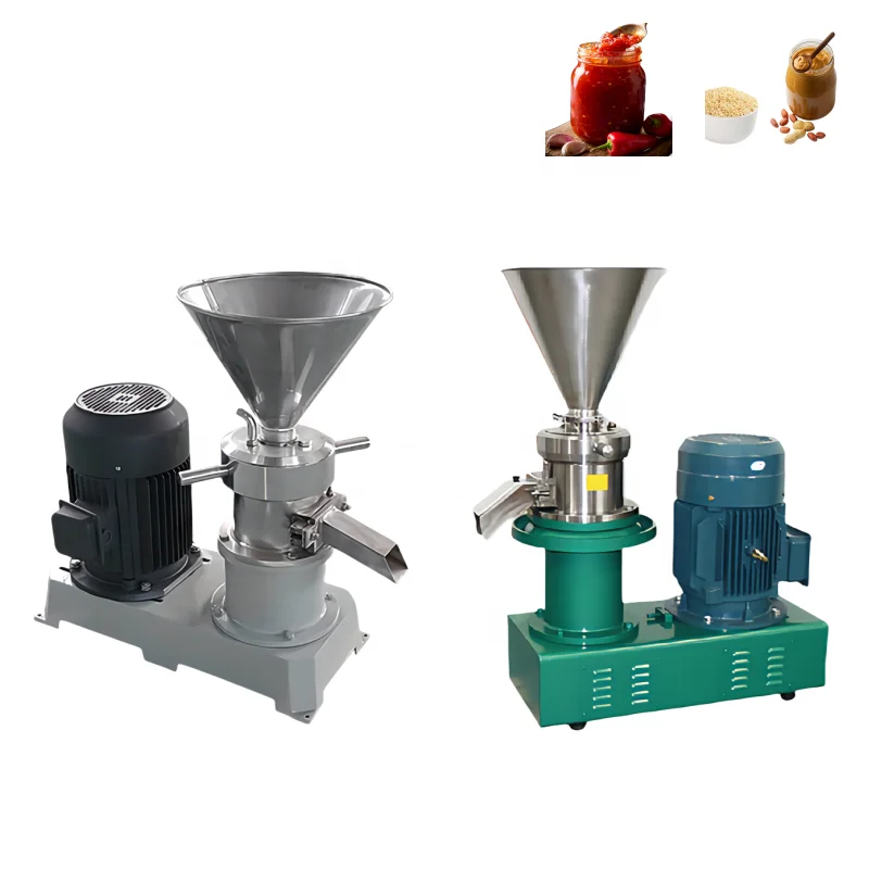 Professional Industrial Food Grade Commercial Chili Sauce Peanut Butter Grinder Maker Colloid Mill Making Machine