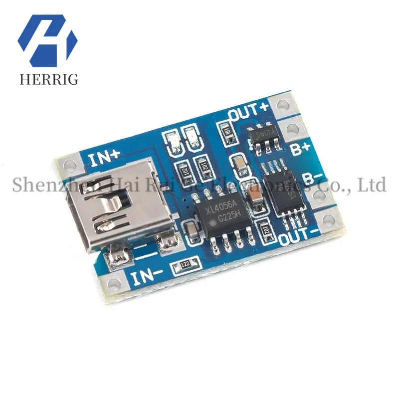 

MICRO/MINI/Type-C 1A Lithium Battery Charging Module TP4056 USB Charging Protection 2-in-1