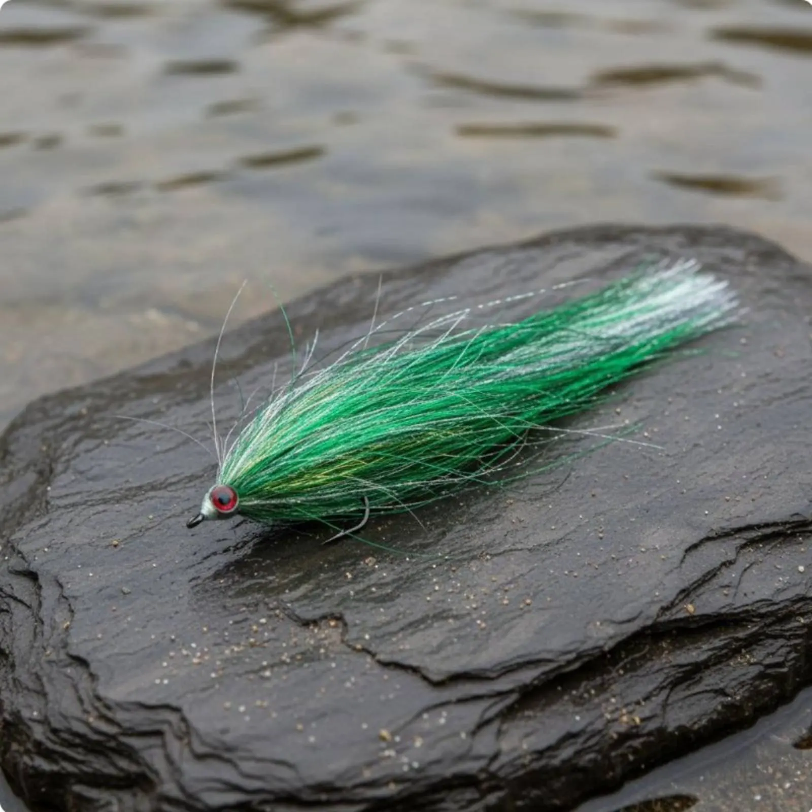 

Pike Streamer Fly Hand-Tied Game Aquatic Creature Fly Lure Fishing Tackle