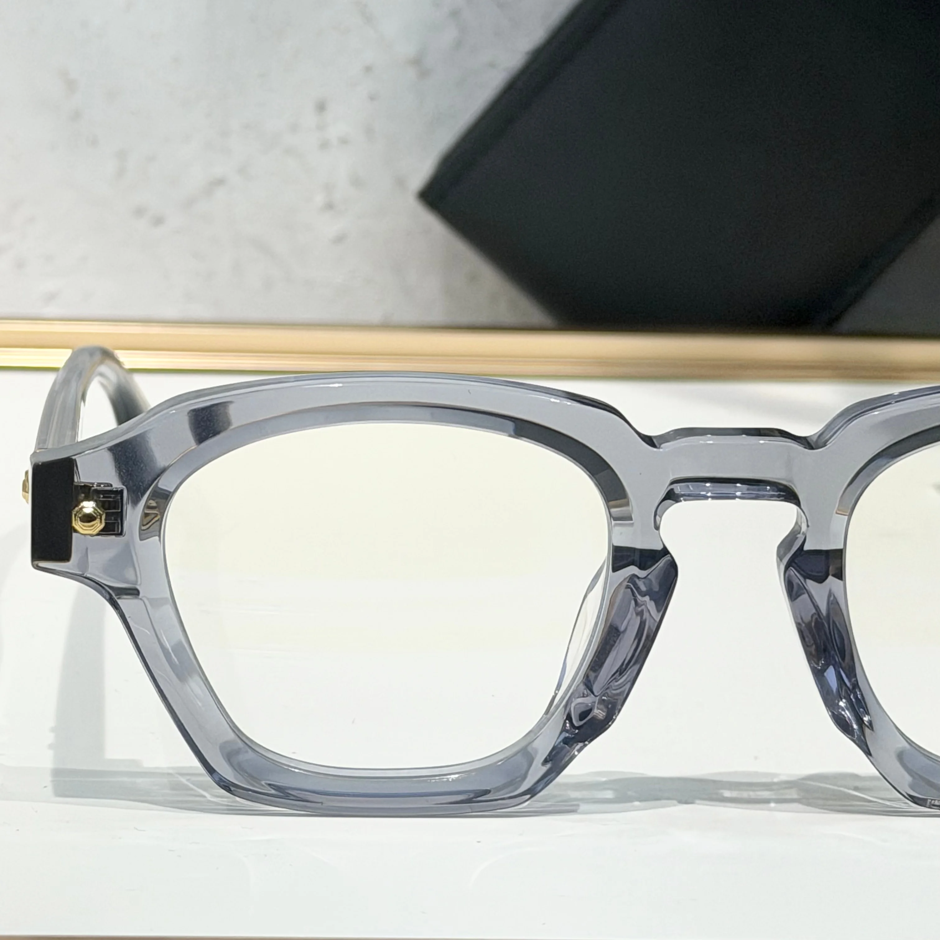 Project 11 Classic Thick Eyeglasses Frames in 2026 Square Acetate Designer Men's Glasses Frames Travel Women's Glasses Frames