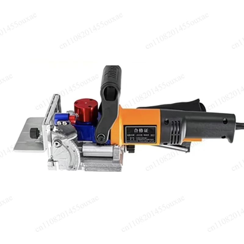 Portable 45° Joint Slot Punching Machine Wood Invisible Fitting Groover Hole-Free Craft Furniture Processing Equipment