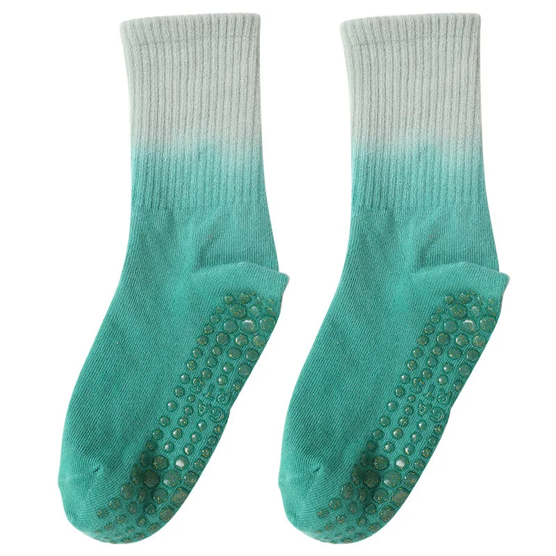 Chaussettes en coton respirant absorbant la sueur pour femmes, bas de document nickel é, chaussettes de yoga non ald, tube moyen, danse, ballet, pilates, nouveau