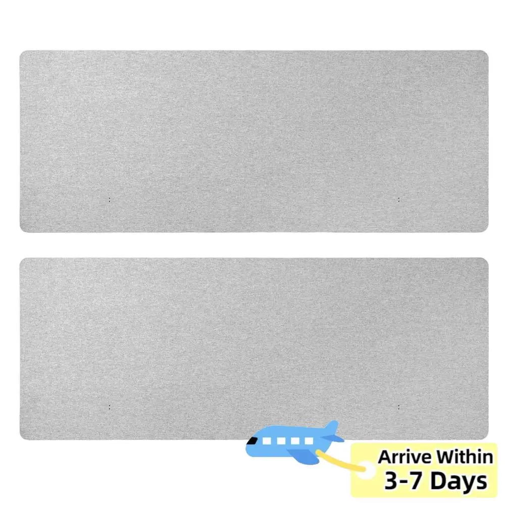 

Комплект из 2 перегородок для стола, 61 x 24 дюйма, с 4 C-образными зажимами для офиса, дома, библиотеки