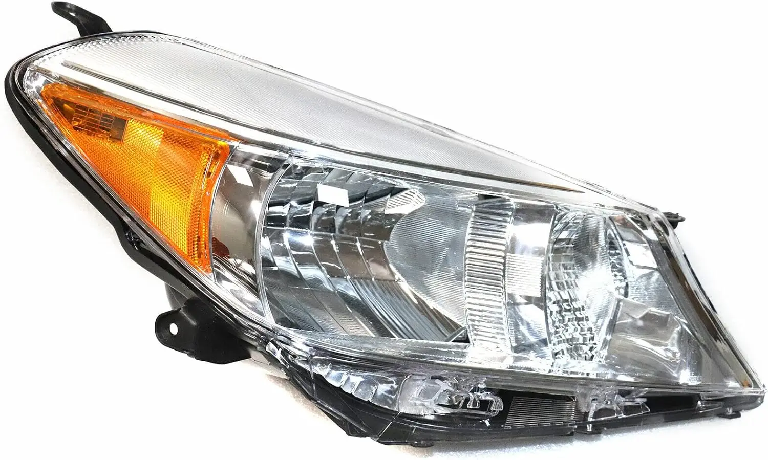 

For 2012 2013 2014 Toyota Yaris/Vitz Hatchback Halogen Headlight Headlamp Replacement Right Passenger Side Clear Lens Chrome Hou