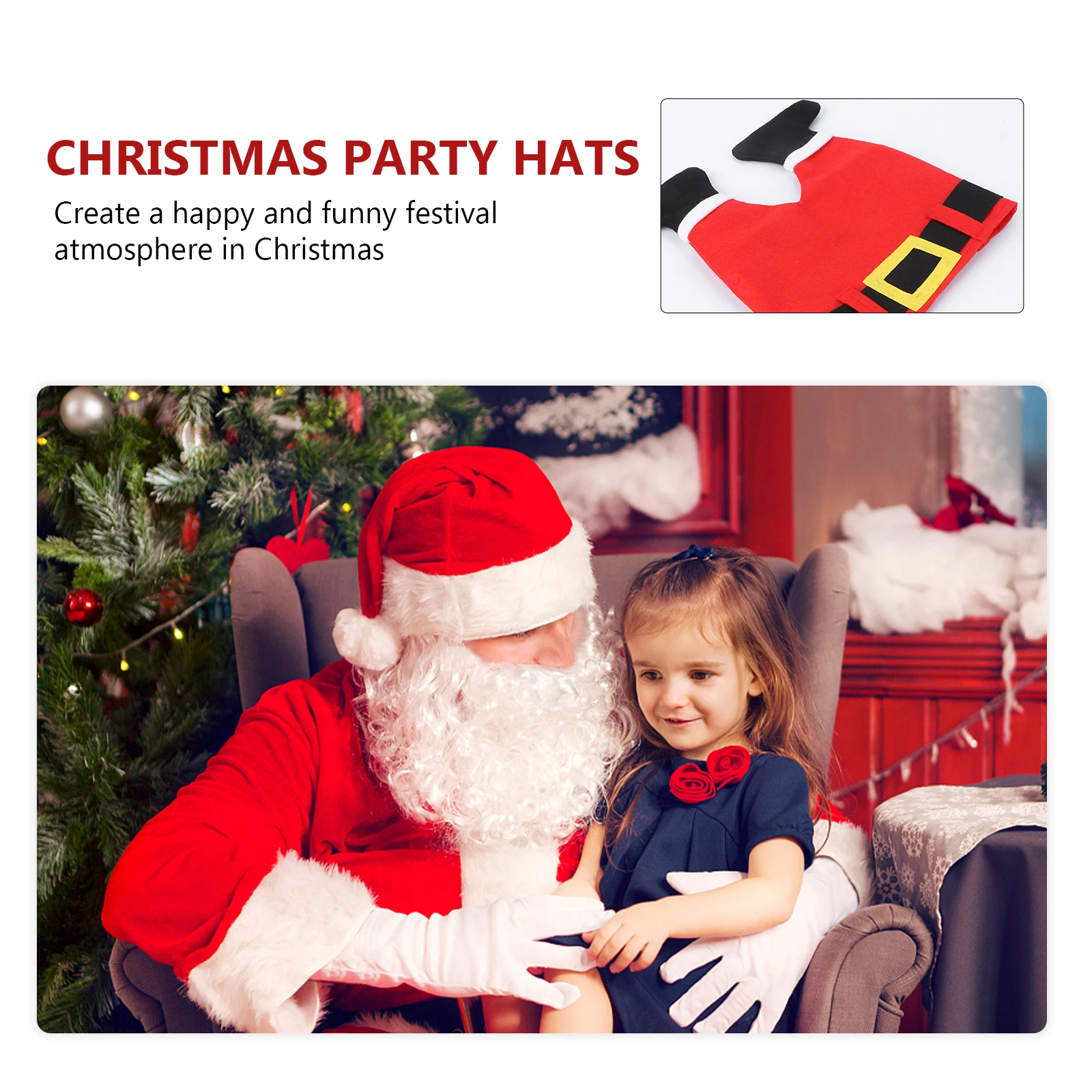 

Funny Hats Winter Decor Christmas Decoration Halloween Pants Novelty Party Photo Props