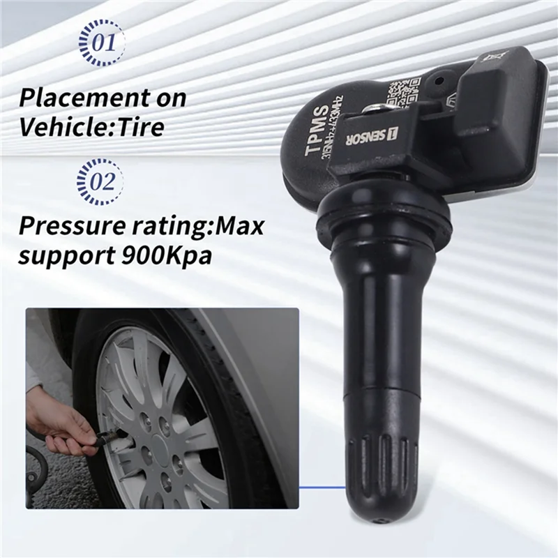 جديد-مستشعر TPMS لإطارات السيارة مستشعر ضغط الإطارات القابل للبرمجة 315 ميجا هرتز + 433 ميجا هرتز 2 في 1 لأداة Autel TS408 TS508 ITS600 MX الاستشعار