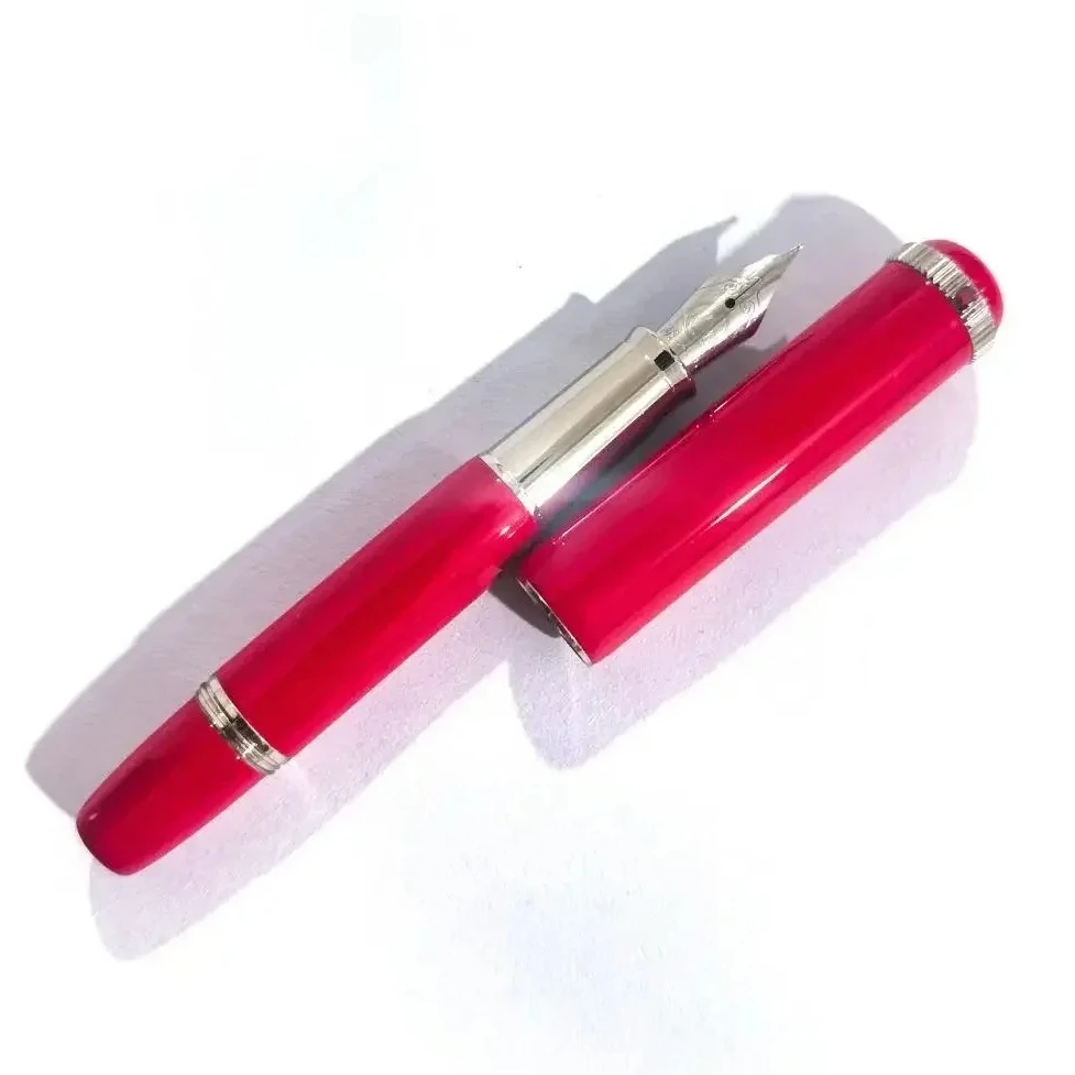 

New Hoohill Pico Exquisite Beautiful Mini Cute Short Metal Fountain Pen EF/F/M Nib Writing Business Stationery Student Gift