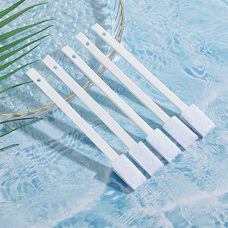 40 Pieces Disposable Crevice Cleaning Brush Crevice Hole Brush Toilet Bowl Brush Window Door Track Space Cleaning Brush