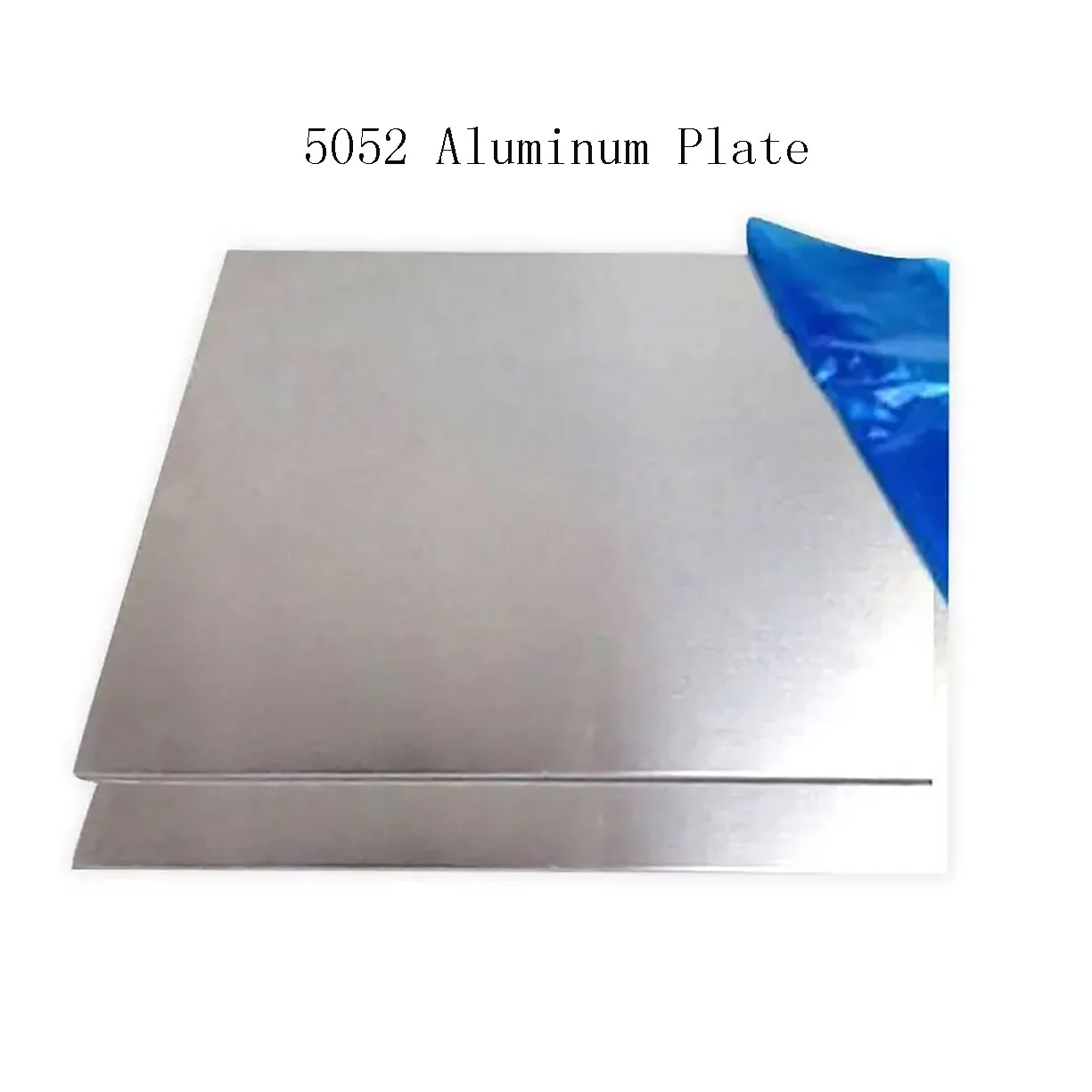 5052 Aluminum Plate Flat Aluminum Sheet DIY Thickness 0.3mm-4mm Size 100mmx100mm 200mmx200mm 300mmx300mm Customizable