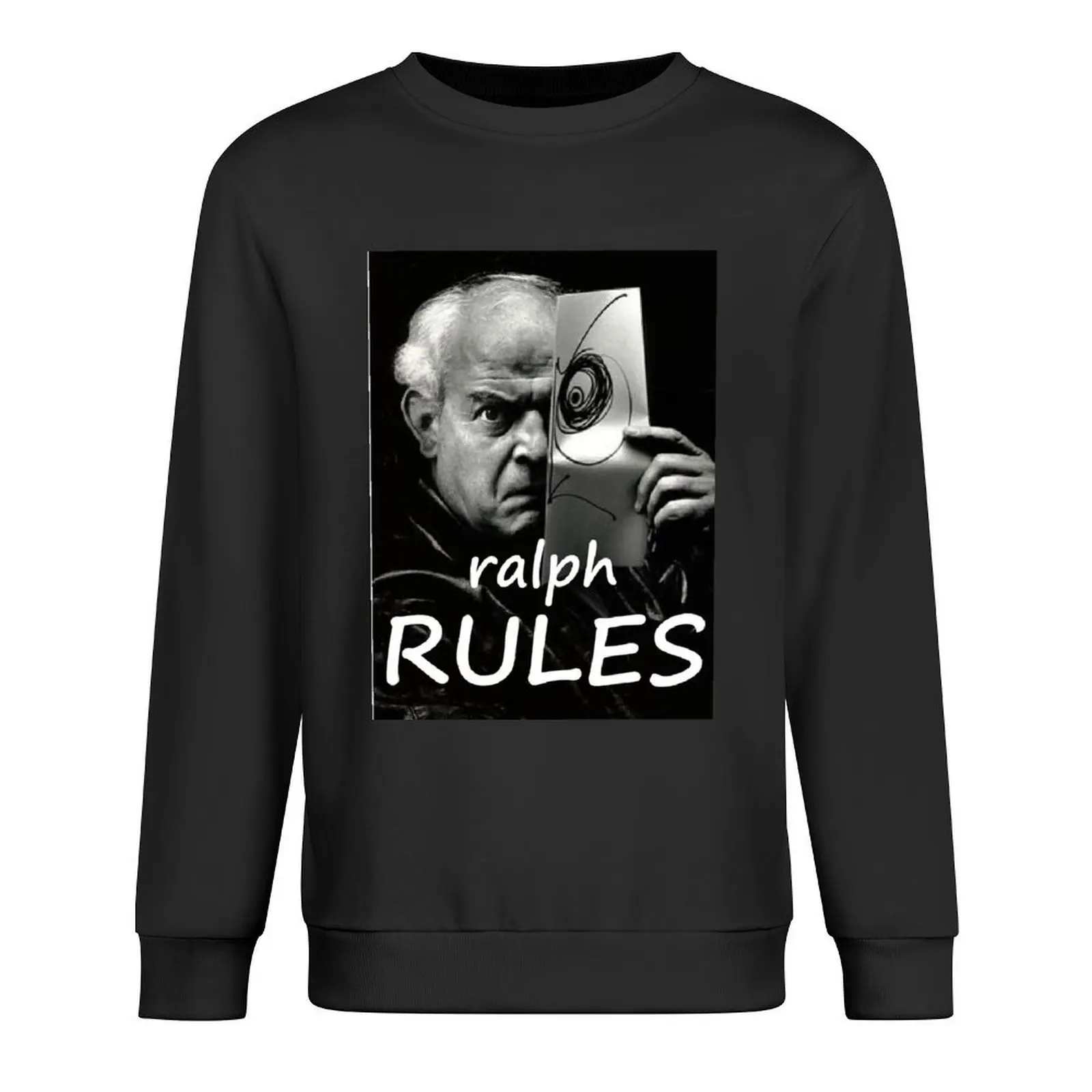 

Ralph RULES -Steadman the Champ Pullover aesthetic clothing men clothes korean clothes autumn new products men's sweatshirt