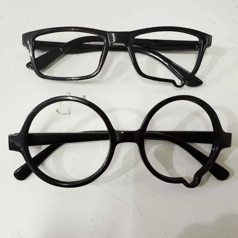 انمي ياباني Y2K دمعة تأثيري نظارات مربعة صغيرة المرأة ريترو Harajuku نظارات واضح الضوء الأزرق حجب النظارات #5