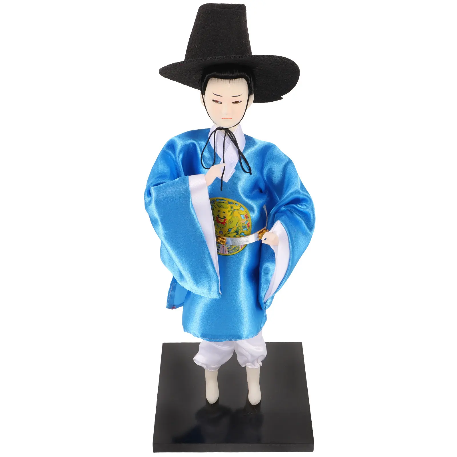 

Korean Crafts Traditional Handcraft Man Figure Long-Lasting Bright Decor Korean Figurine