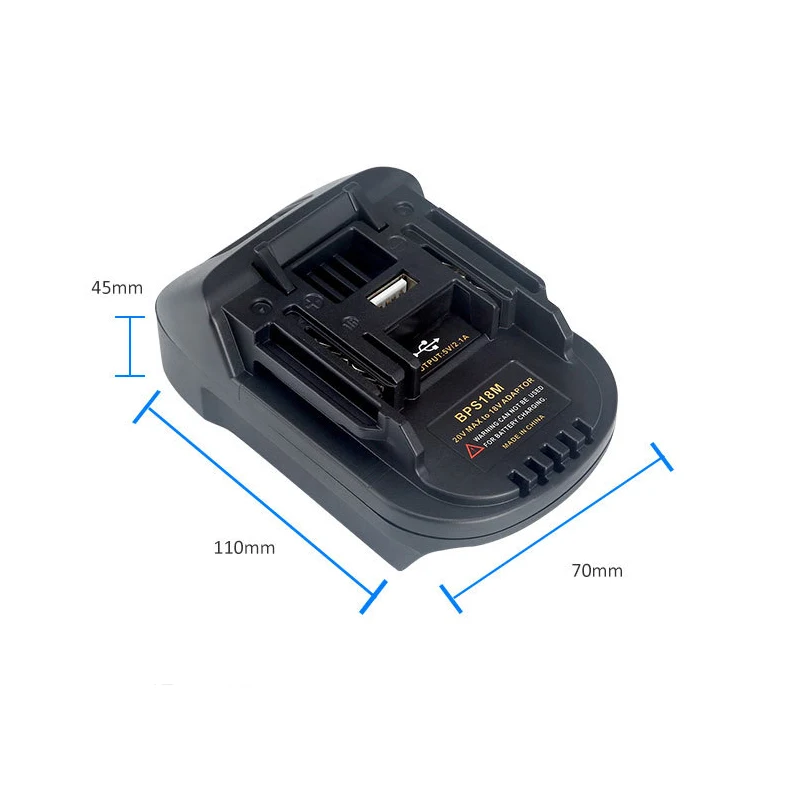 ZWINCKY gorący akumulator do Black & Decker/do kabla Porter/do baterii Stanley jest konwertowany na Makita BL1830