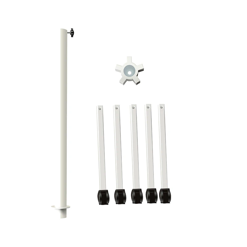 2028J OEM Original Metal Bracket Nail Dust Cleaner Holder Extractor Wheel Support Wheel Stent for AT-NDC-025 Nail Dust Collector