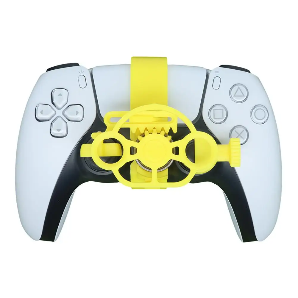 For Ps5/Ps5 Gamepad Steering Wheel Accessories Mini 3D Printing Used Slim Game Controller Auxiliary Replacement Accessories