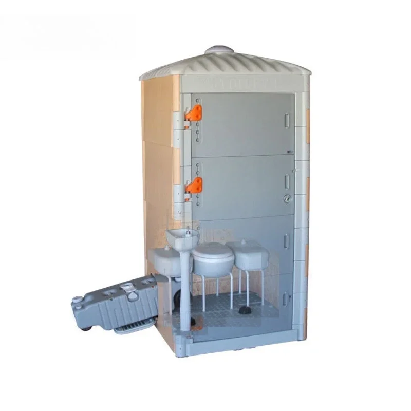 Outdoor construction site Rural self-service cleaning Mobile toilet, mobile toilet Temporary toilet Shower room