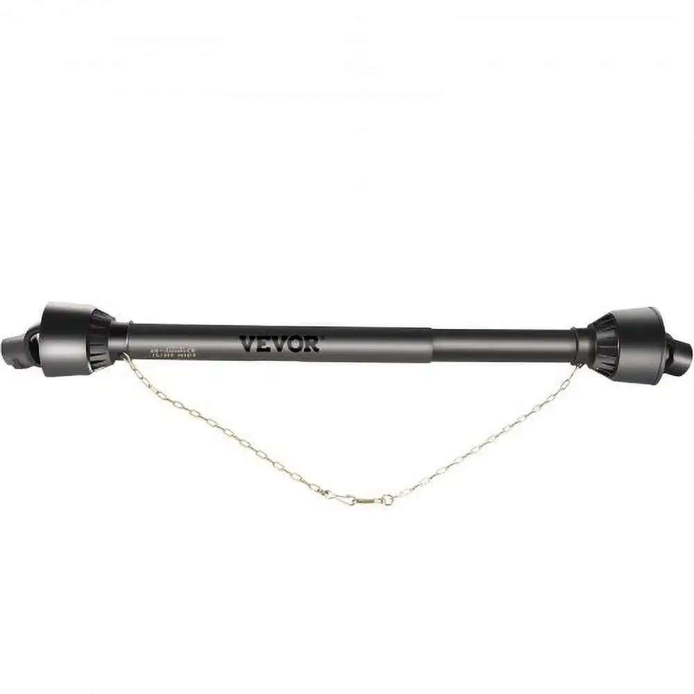 

PTO Shaft, 1-3/8" PTO Drive Shaft, 6 Spline End and Round Implement End PTO Driveline, Series 4 Tractor PTO