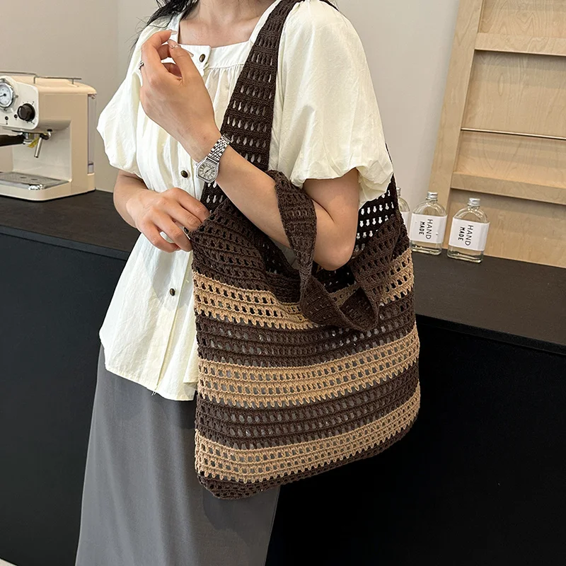 

Women High End Luxury Leather Tote Bag Elegant Fashion Shoulder Handbag Classic Daily Crossbody Wear Style