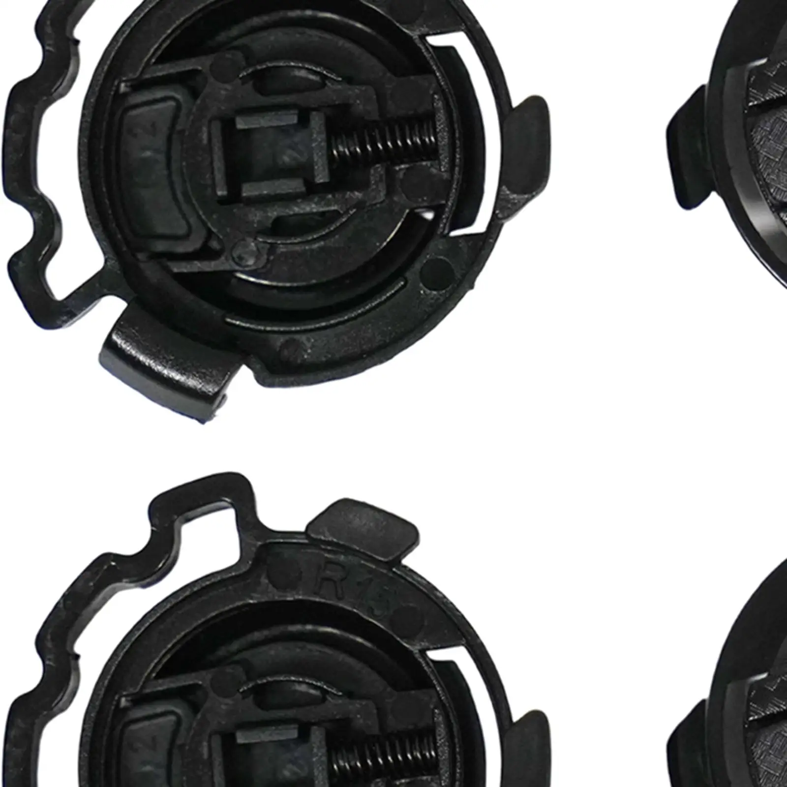Universal Motorcycle Helmet Lens Base Fixed Hole Buckle Plate for Certified Helmet Accessory Replacement