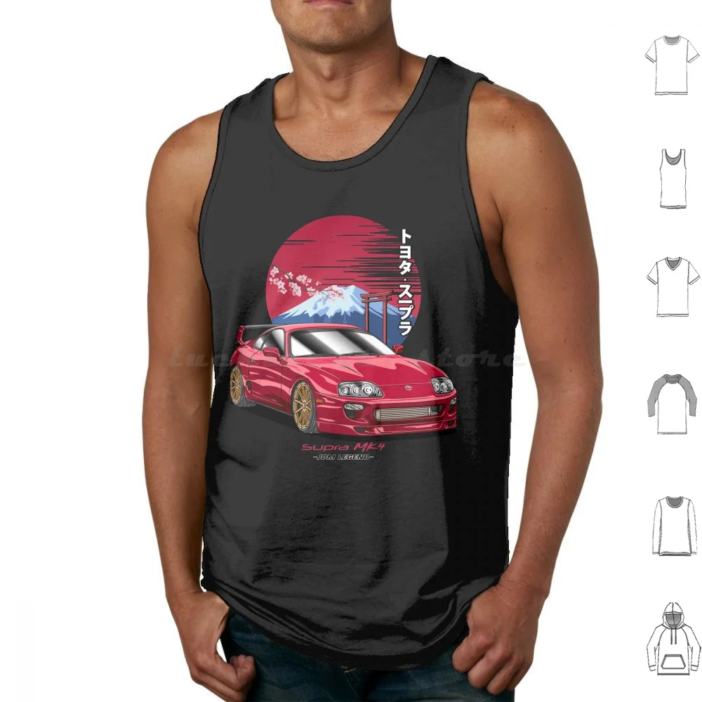 Nippon Jdm Mk4 Tank Tops Vest Sleeveless Guyvit Mk4 Mkiv Iv 5 Mkv Mr2 Celica Car Cars Automobile Automotive Jdm Jdm Cars Jdm