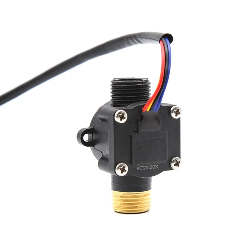 fluxo água latão com rosca macho g1/2 interruptor efeito medidor fluxo, contador