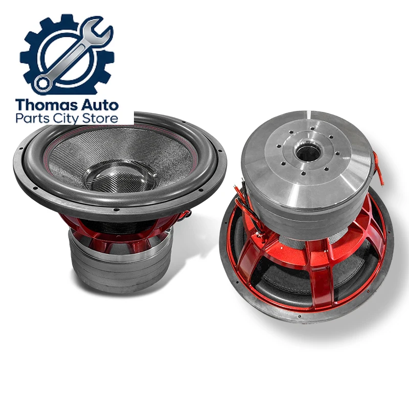 

China Speaker Supplier 18 Inch Subwoofer Car 4 Inch Voice Coil RMS 5000W Dual 2 Ohms Dual 4 Ohms Aluminum FrameATV&UTV