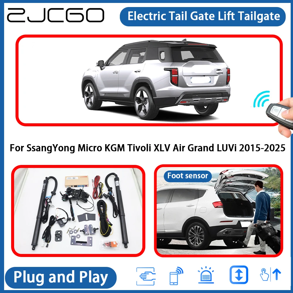 for SsangYong Micro KGM Tivoli XLV Air Grand LUVi 2015-2025 Automatic Powered Tailgate Power Liftgate Electric Tail Gate Lift
