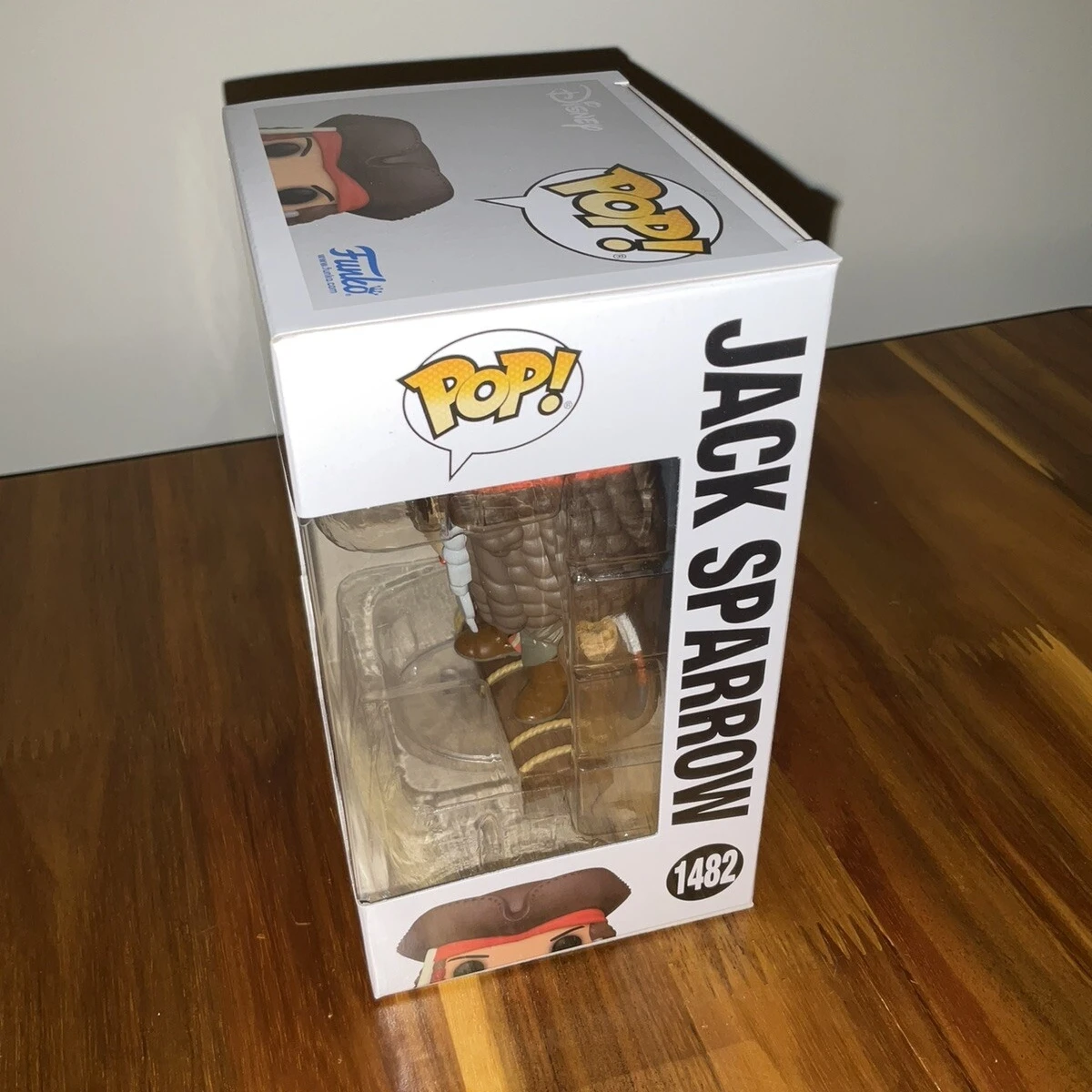 Disney Pirates of the Caribbean Jack Sparrow Figure #1482 Funko Pop Official Licensed Collectible Limited Edition Gift for Fans - view 5
