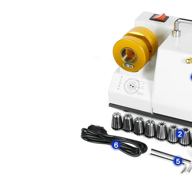 Mini Twist Drill Bit Sharpener Automatic Grinder for Drill Bits Portable Universal Resharpening Tool for Drills