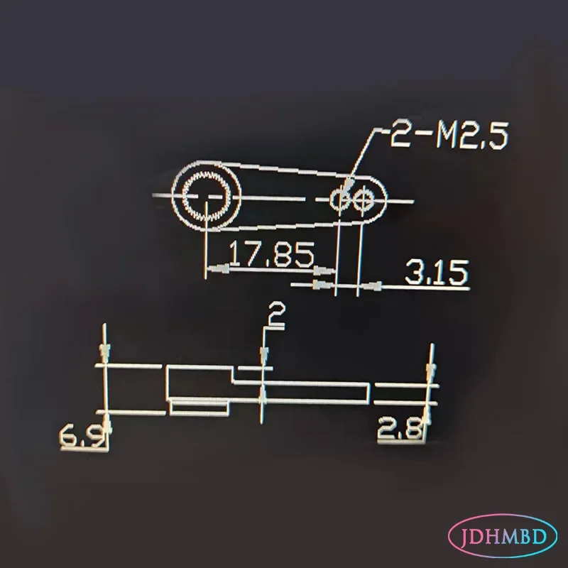 JDHMBD ALIGN T-REX 25T Standard Servo Arm Horn Fit KST/GDW/DEKO 500 500L/X 550X 600L 600XN 700E/L 700X 760X 800E Helicopter