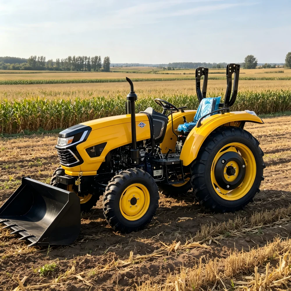 Agriculture Farming Systems - Tracteur agricole 80 CV 4x4, système