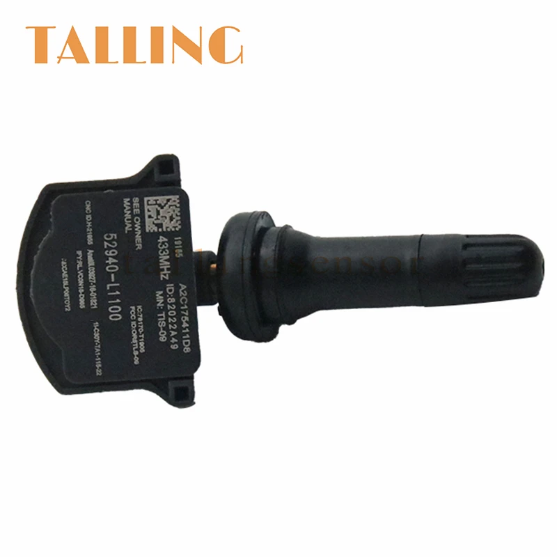 52940-L1100 TPMS Tire Pressure Monitoring Sensor For Hyundai Elantra Ioniq 5 Santa Sonata Tucson Kia K5 Sportage New 52940L1100