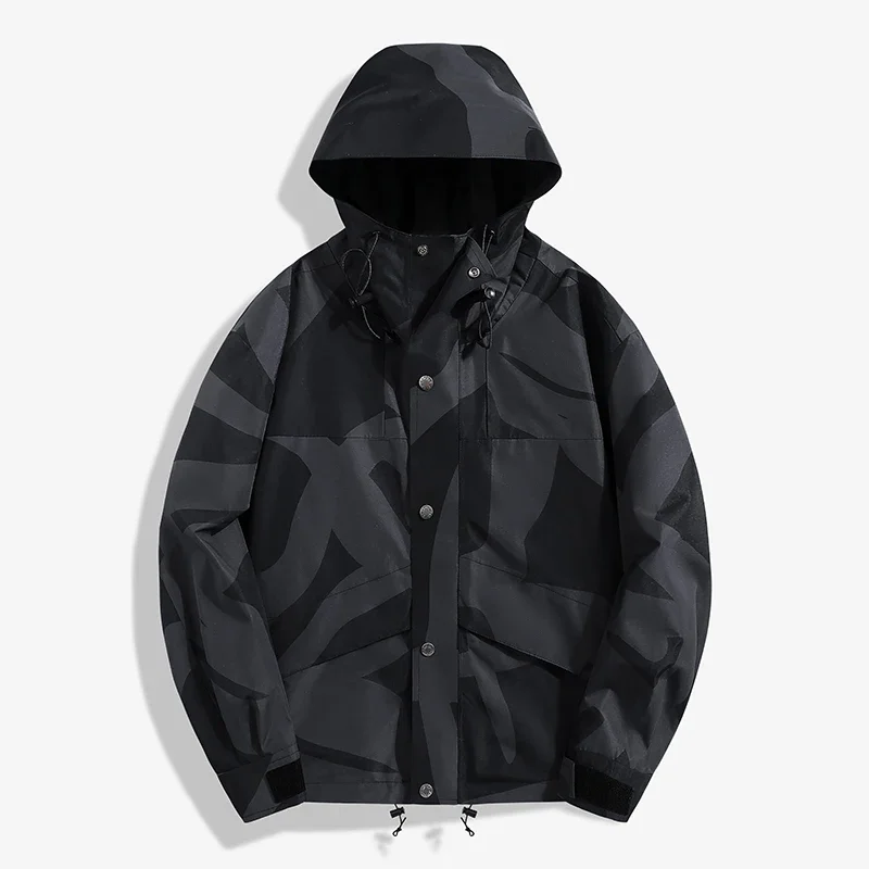 

Winter Fit Fleece Men Women Thicken Detachable Liner Outdoor Windproof Waterproof Rain Coat Lightweight 3-in-1 Hooded Ski Jacket