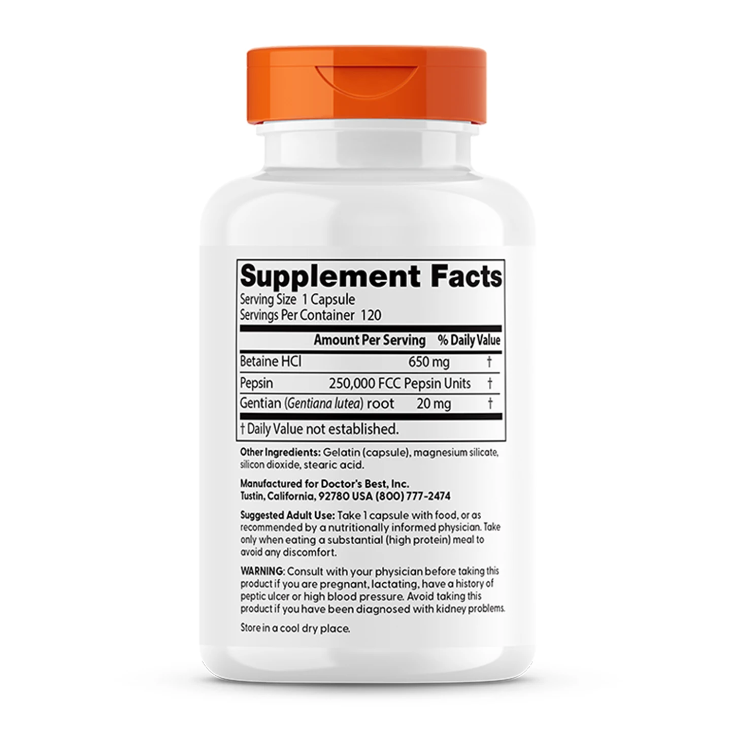 Gentian Root Capsules for Protein Breakdown & Absorption Natural Remedy to Relieve Gas And Heartburn Supports Digestive Health
