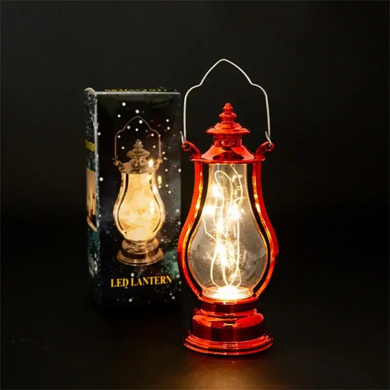 Mini Vintage Hanging Lanterns with Battery Warm Light Led Camp Lantern Lightweight Tent Light For Outdoor camping light