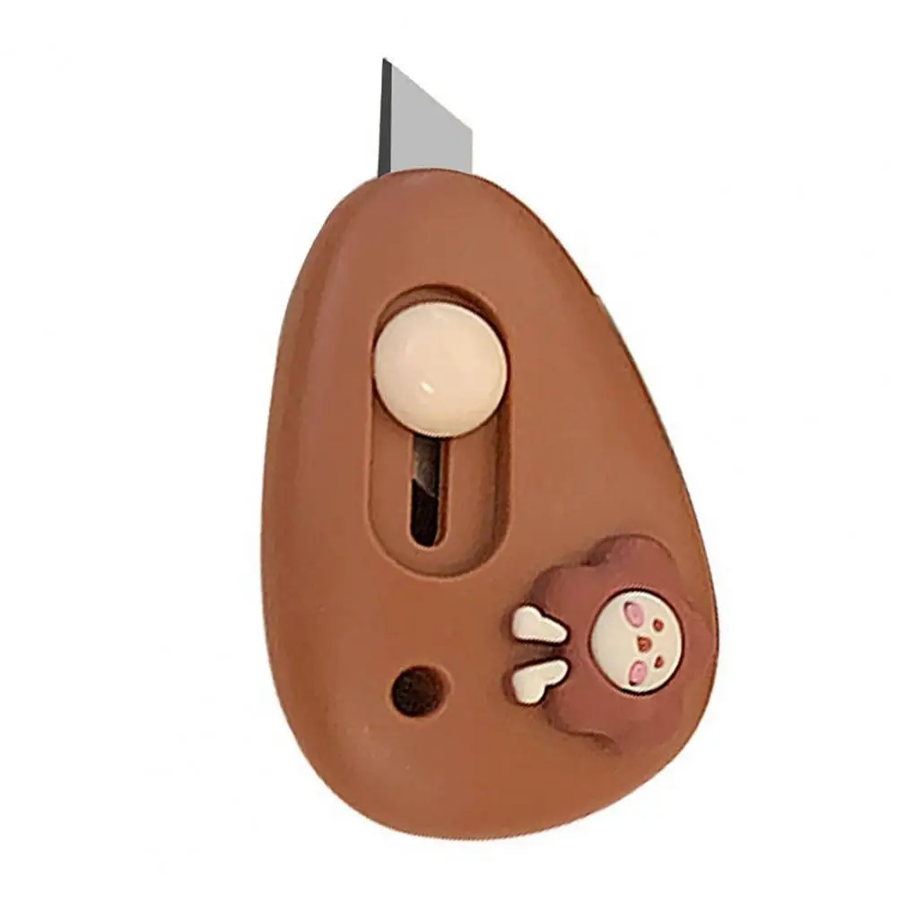 Child-safe Utility Cutter Mini Box Cutter Set for Mail Crafts Retractable Utility Knife Envelope Slitter Portable Package Opener