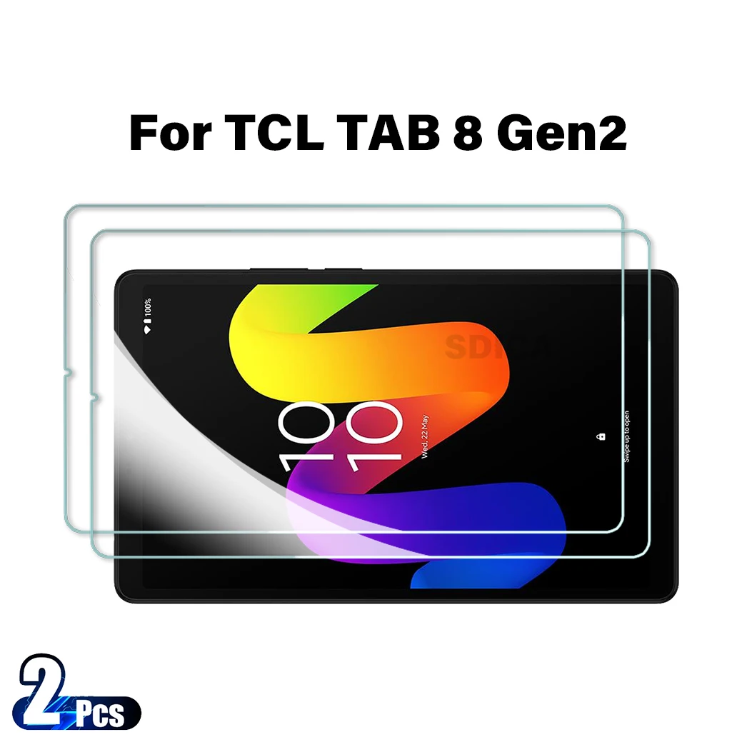 

2 шт. для TCL Tab 8 Gen 2, защитная пленка из закаленного стекла, 8,7-дюймовая защитная пленка HD для планшета, защита от царапин
