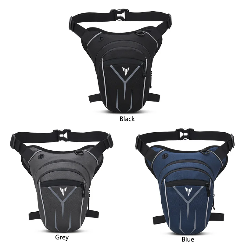 For YAMAHA MT01 MT09 MT07 MT10 MT03 MT 09 07 03 10 Motorcycle Waterproof Drop Waist Leg Bag Thigh Belt Hip Bum Military Tactical view 6