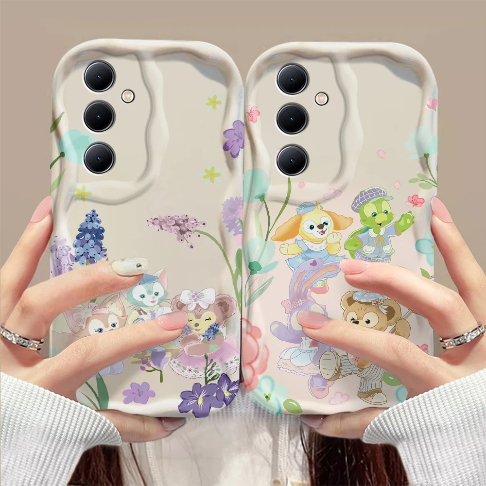 Coque de téléphone Duffy et ses amis avec motif 3D Wave, étui pour Samsung A73 A72 A71 A55 A54 A53 A35 A34 A33 A25 A24 A23 A15 A14 A13 4G 5G