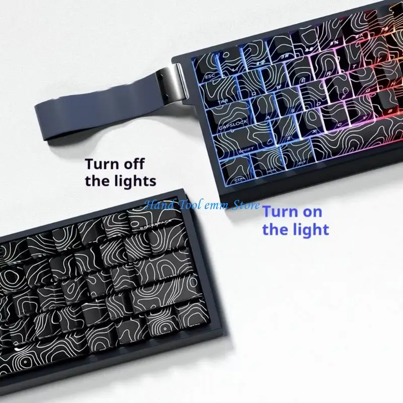 

H37F 64/74 Contour3.0 Оригинальный профиль клавишные клавиши боковой печать подсознанку для красителя