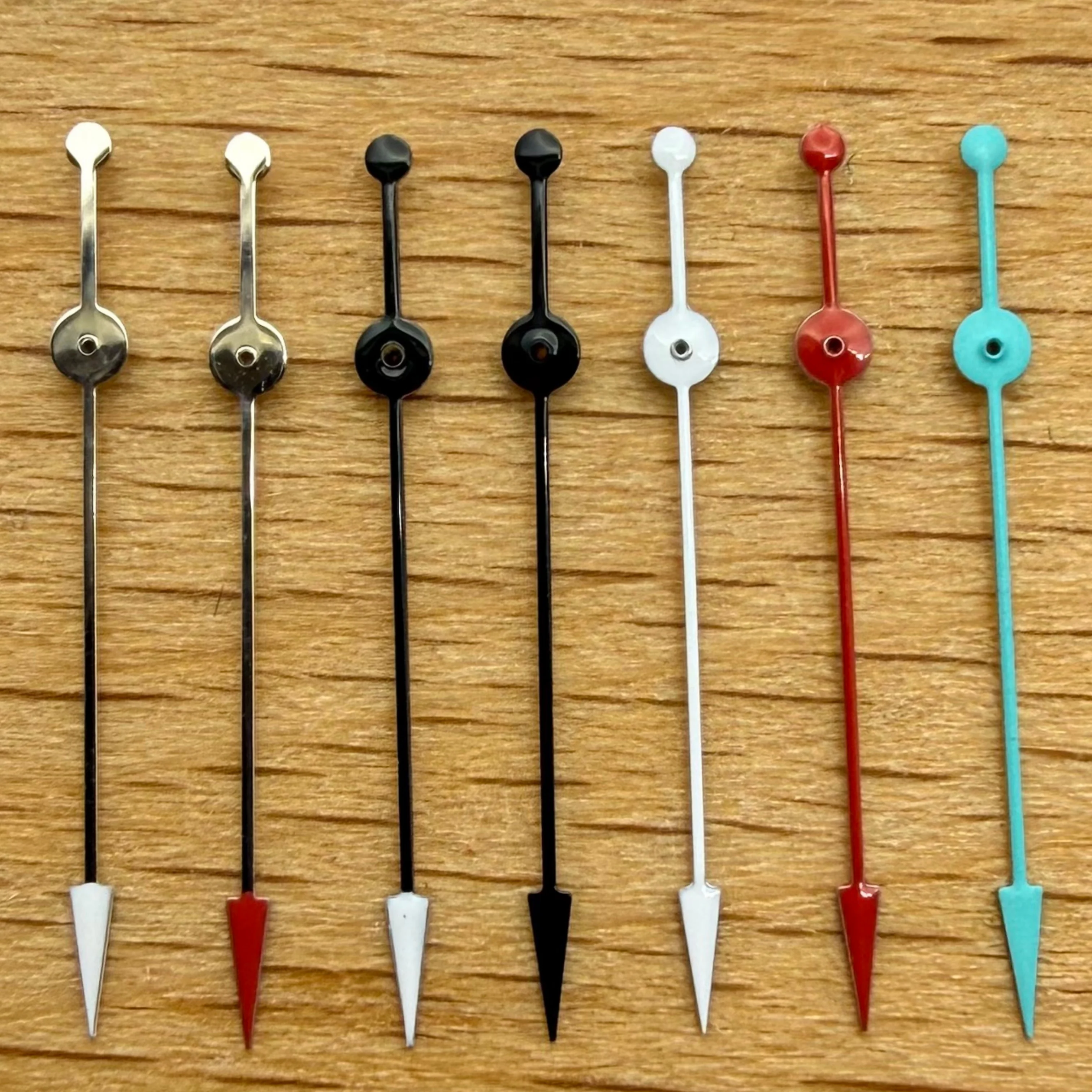 1PC Multicolor Arrow Tip Watch Second Hand Fit NH35 NH36 ETA2824 2836 Miyota 8215 821A Automatic Movement Replacement Part