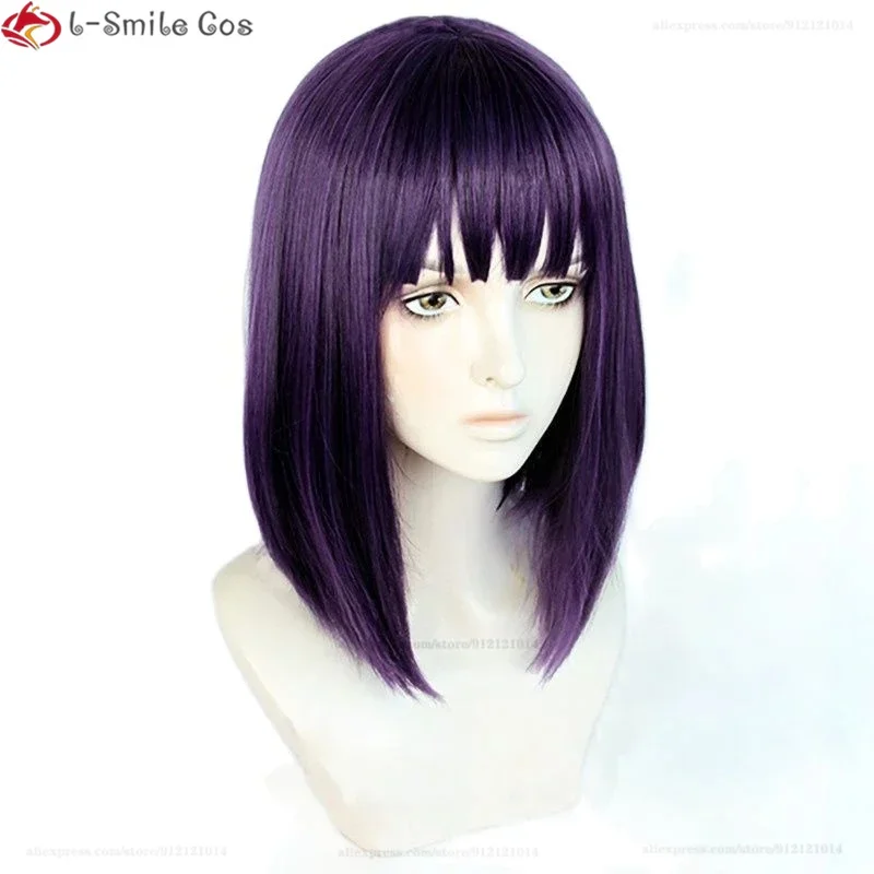 Marine Kitagawa 37cm dark purple wig anime cos Darling Kuroe Shizuku Marine cosplay wig heat resistant hair wigs cap