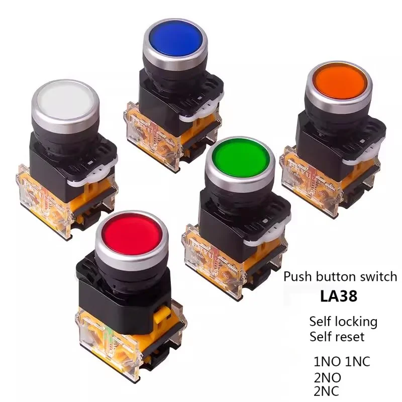 LA38 Momentary Push…