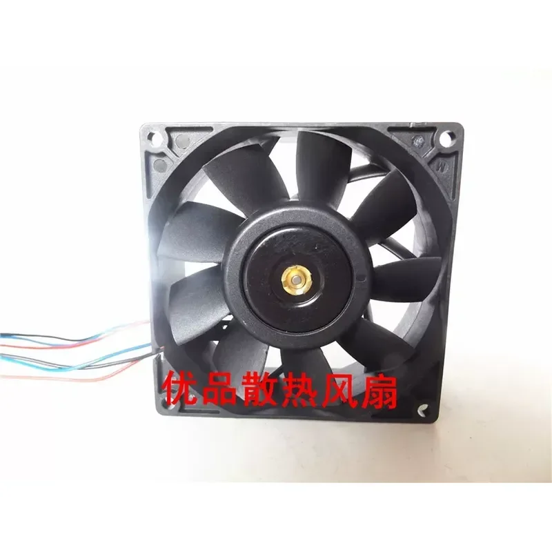 for Delta PFB0948EHE 9cm 48V 0.26A 3-Wire Variable Frequency Fan Compatible with 9038 9238 Cooling Blower